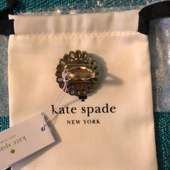 NWT Kate Spade Peacock Way Ring - Picture 3 of 5